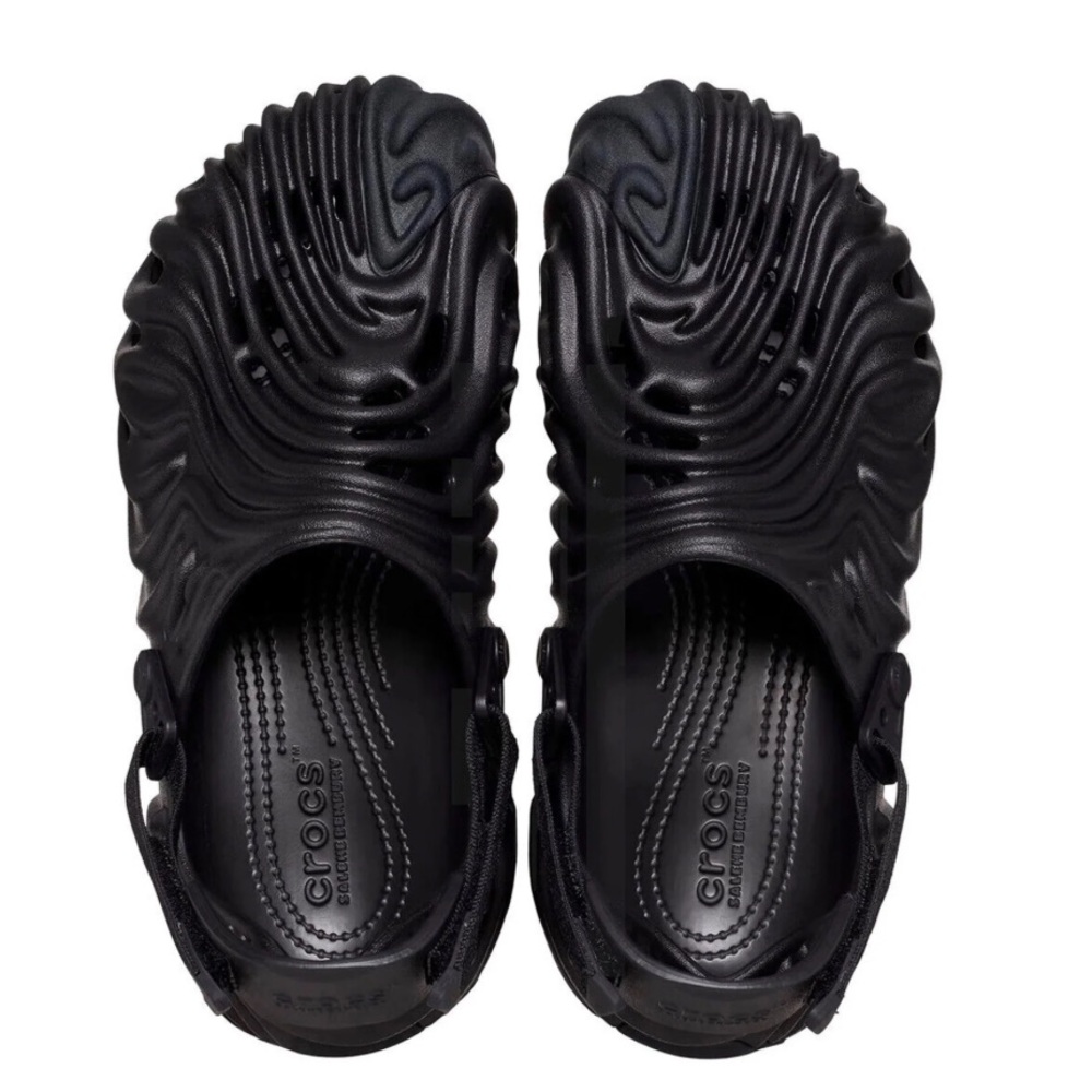 Salehe Bembury x Crocs Pollex Clog Sasquatch Black